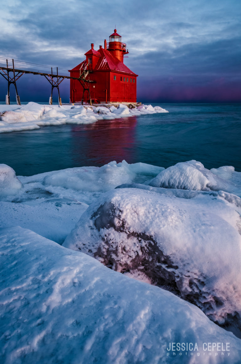 Winter Lighthouse